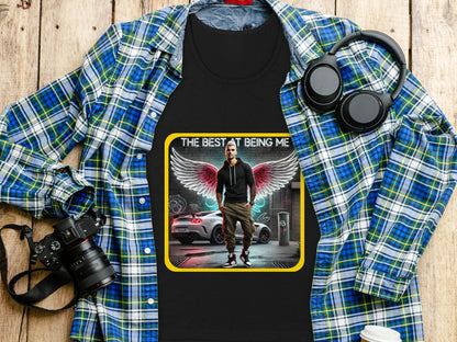 The Best At Being Me Graphic Design T-Shirt product type