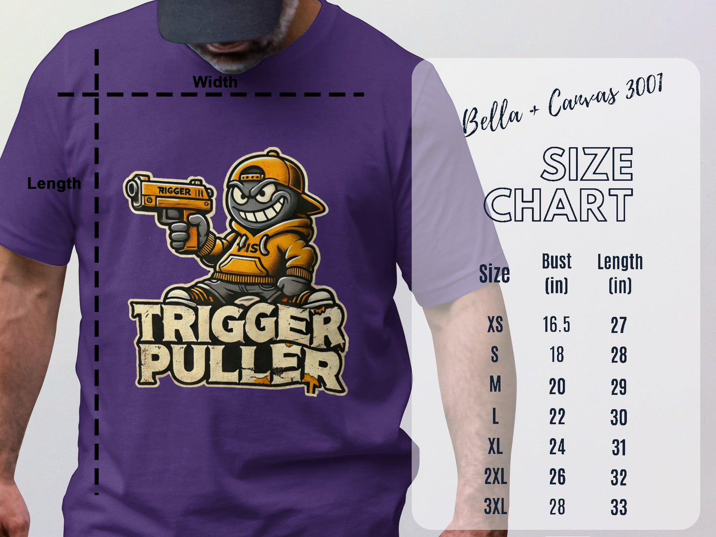 Trigger Puller Cool Graphic T-Shirt for Men product