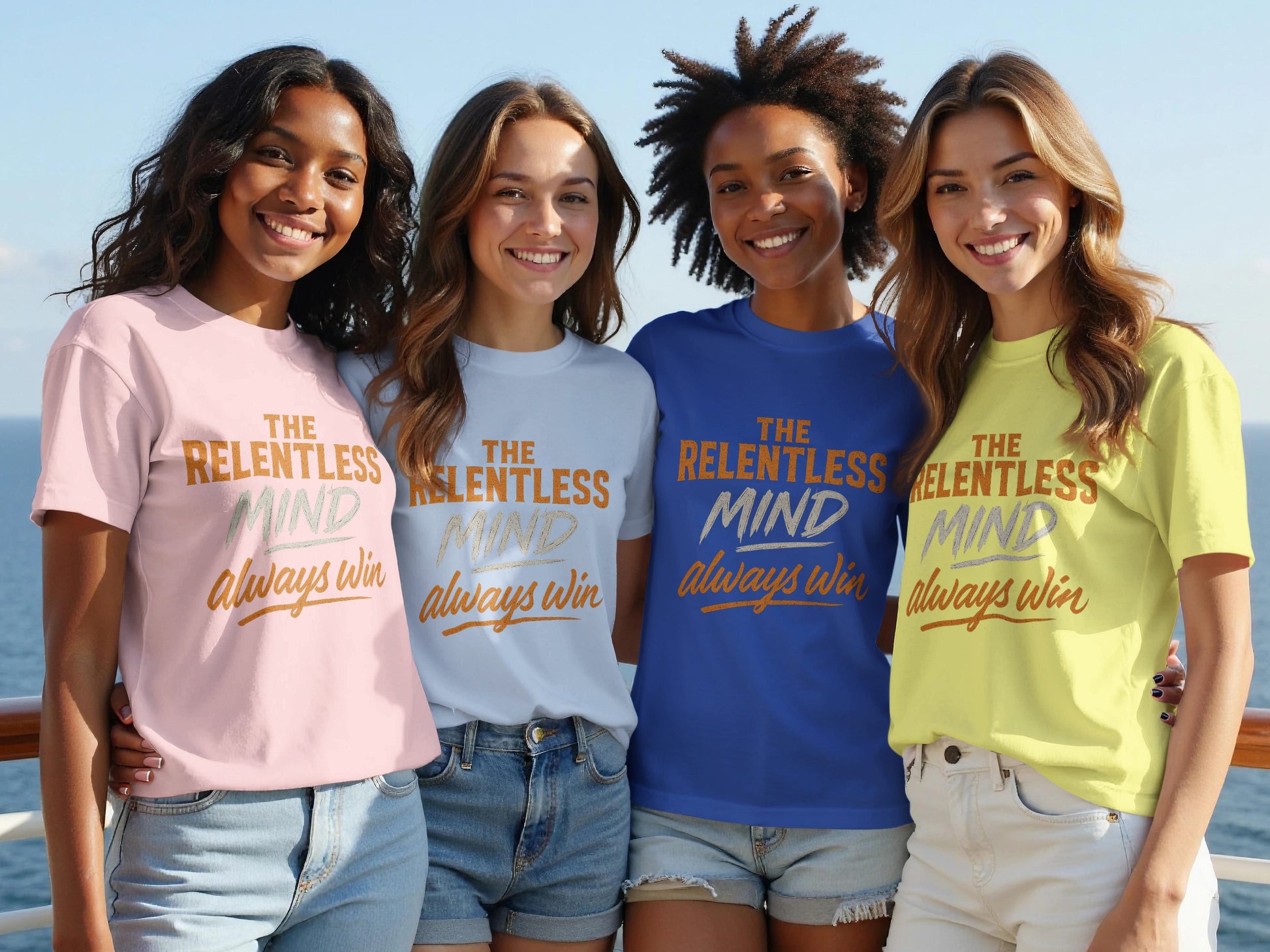 The Relentless Mind Always Win Graphic Tee product