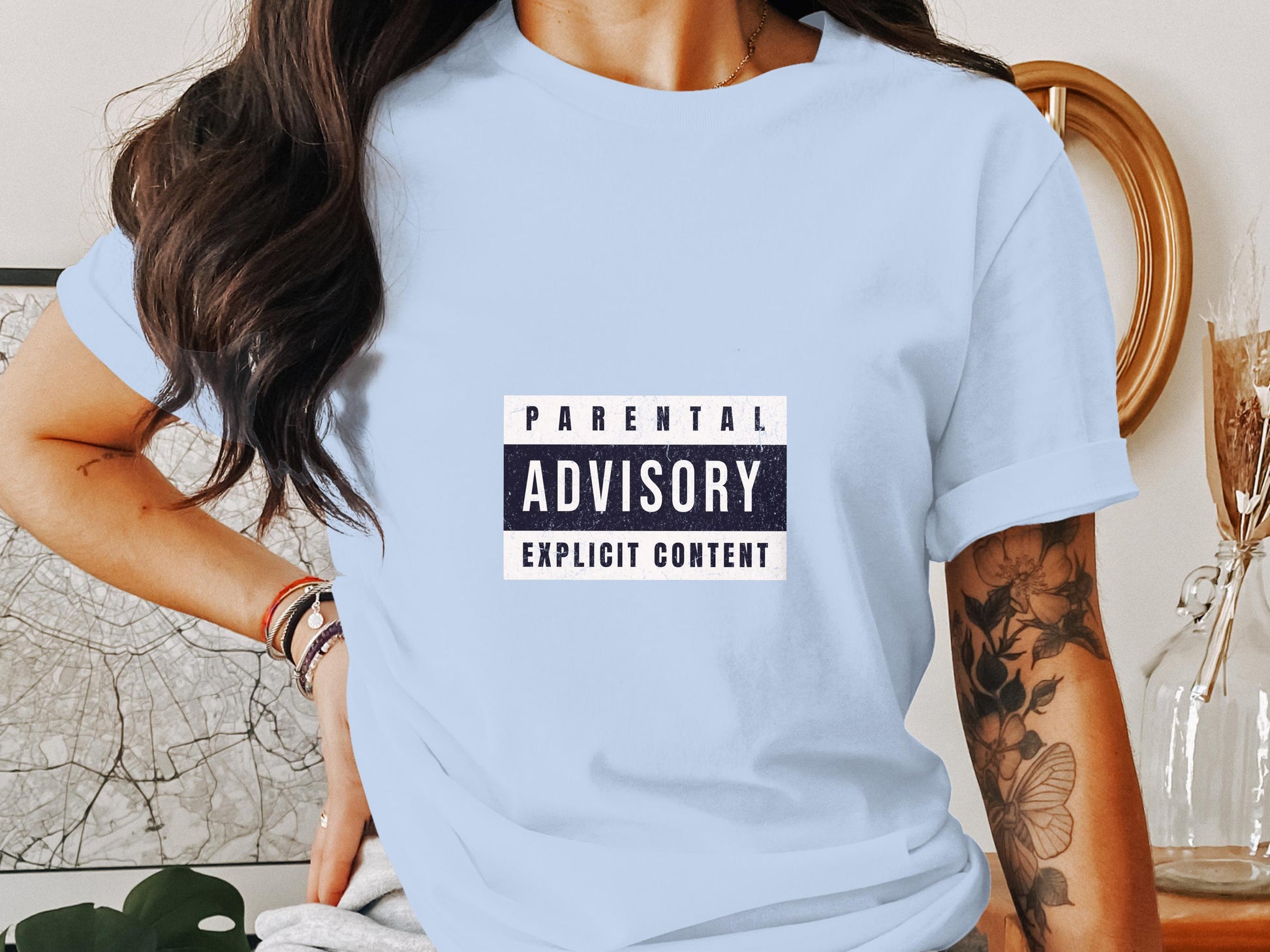 Parental Advisory Explicit Content Graphic Tee product