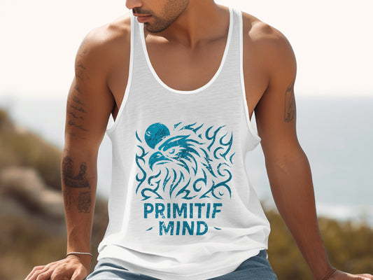 Primitif Mind Eagle Graphic Men's Tank Top product type