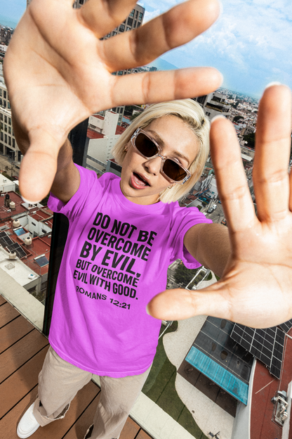 Strength Over Darkness – unisex streetwear graphic tee