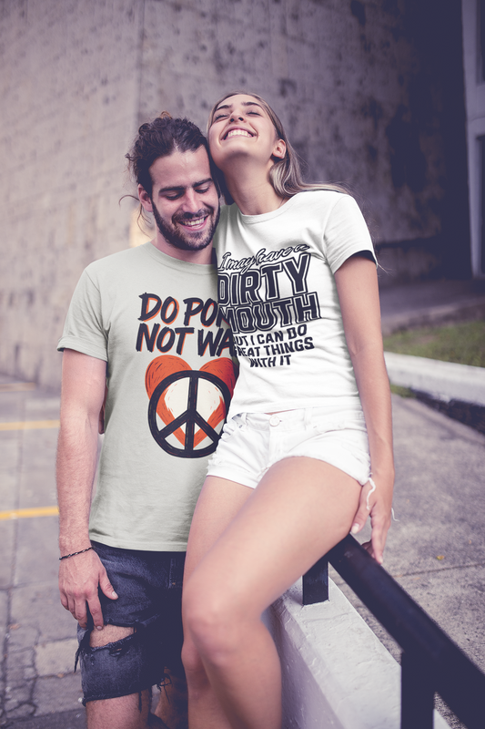 Do Porn Not War – Unisex Provocative Streetwear Tee