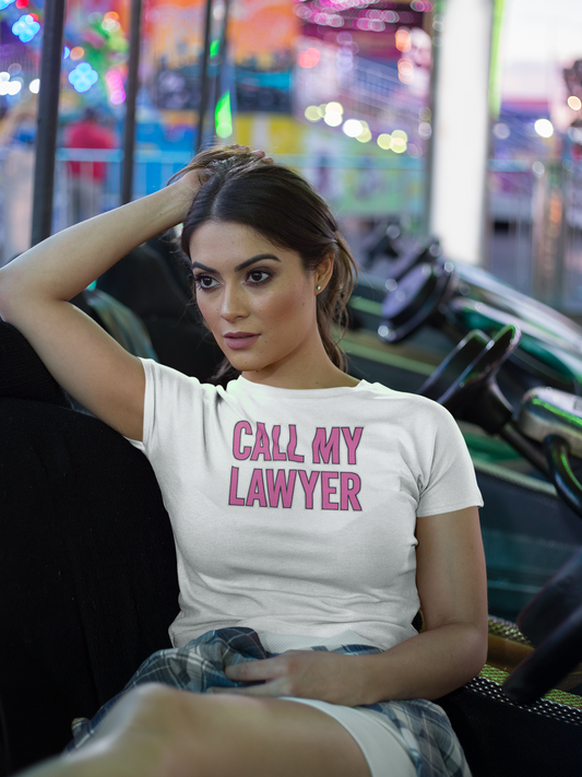 Call My Lawyer – Unisex Streetwear Graphic Tee
