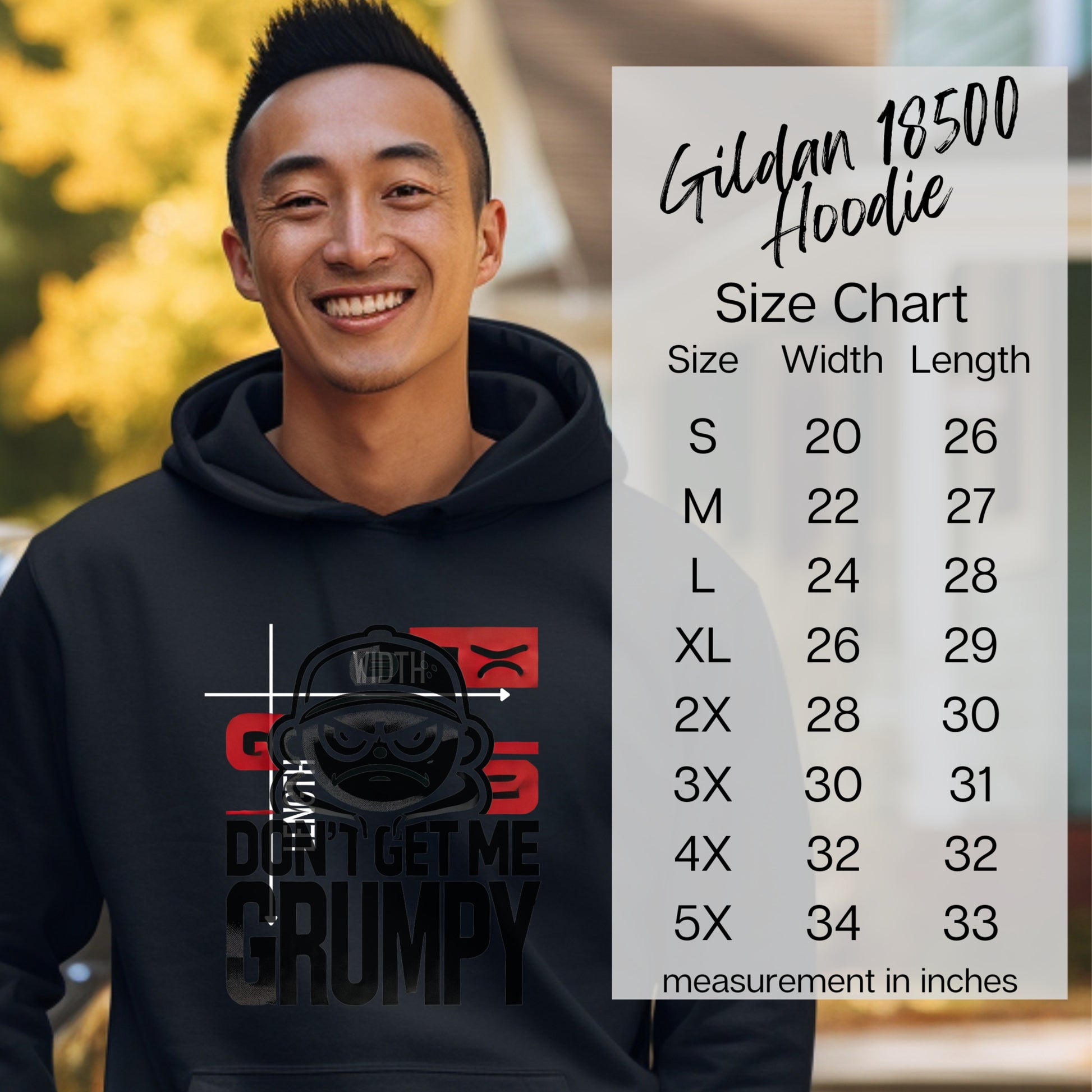 Don't Get Me Grumpy Graphic Hoodie product