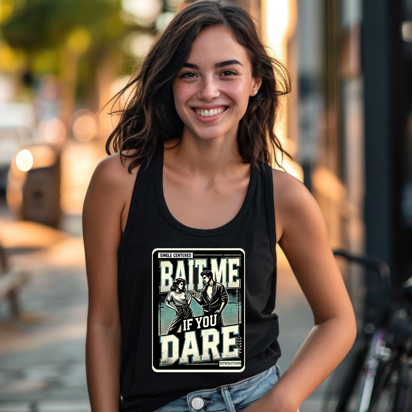 Bait Me If You Dare Graphic Tank Top Product