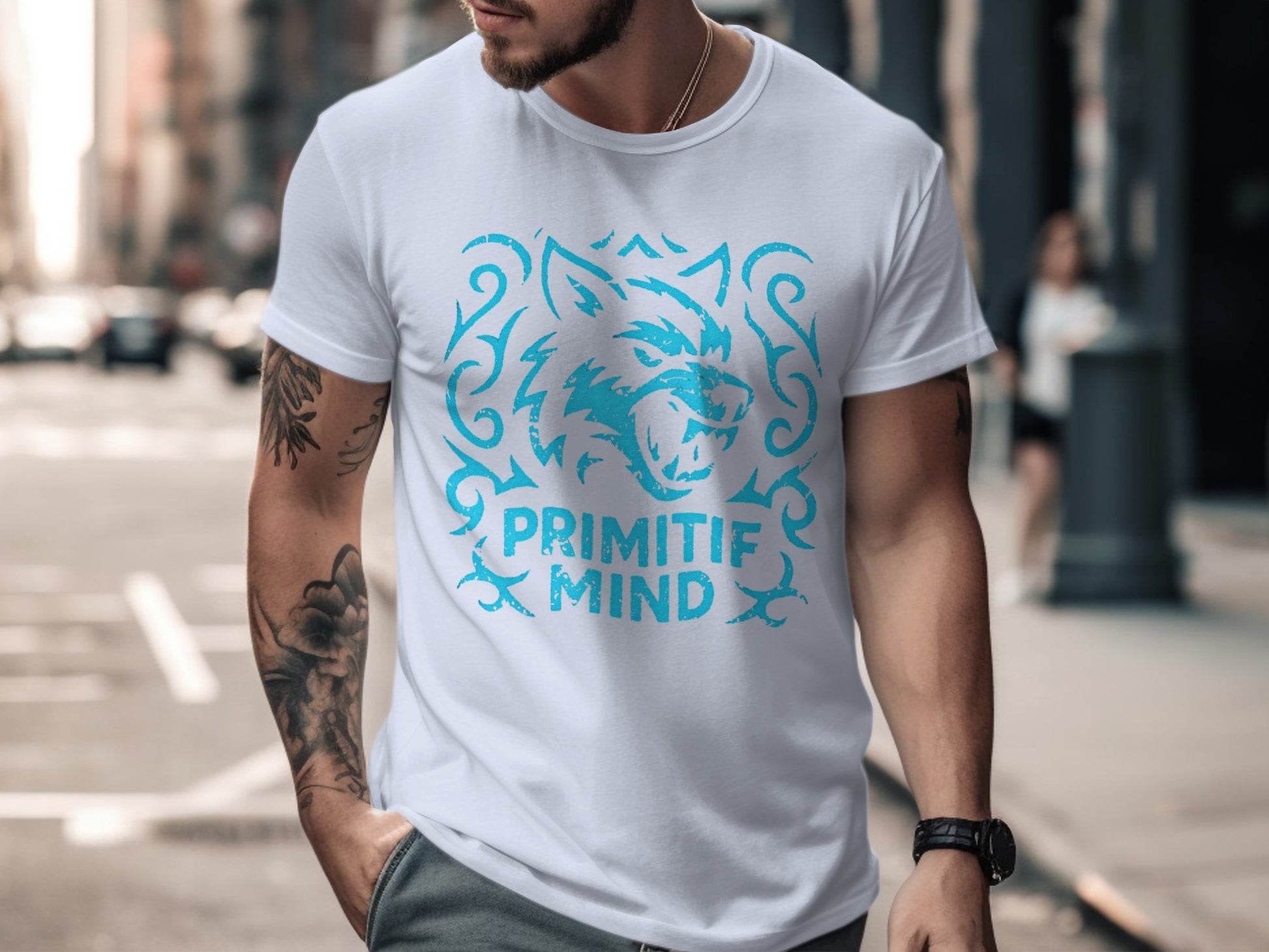 Primitif Mind Graphic Tee for Men Stylish Casual product