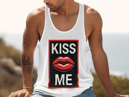 Kiss Me Graphic Tank Top product