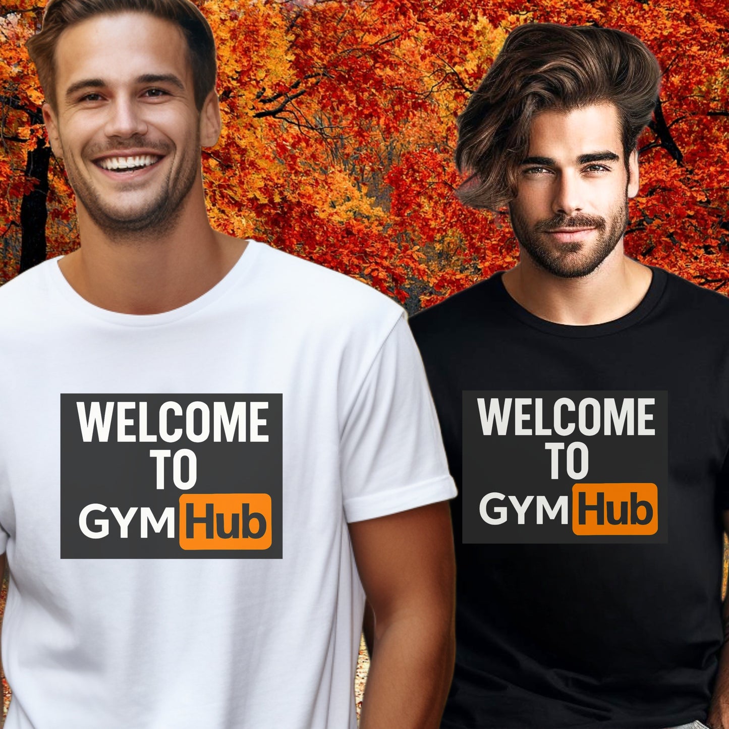 Welcome to GymHub Graphic Tee product type