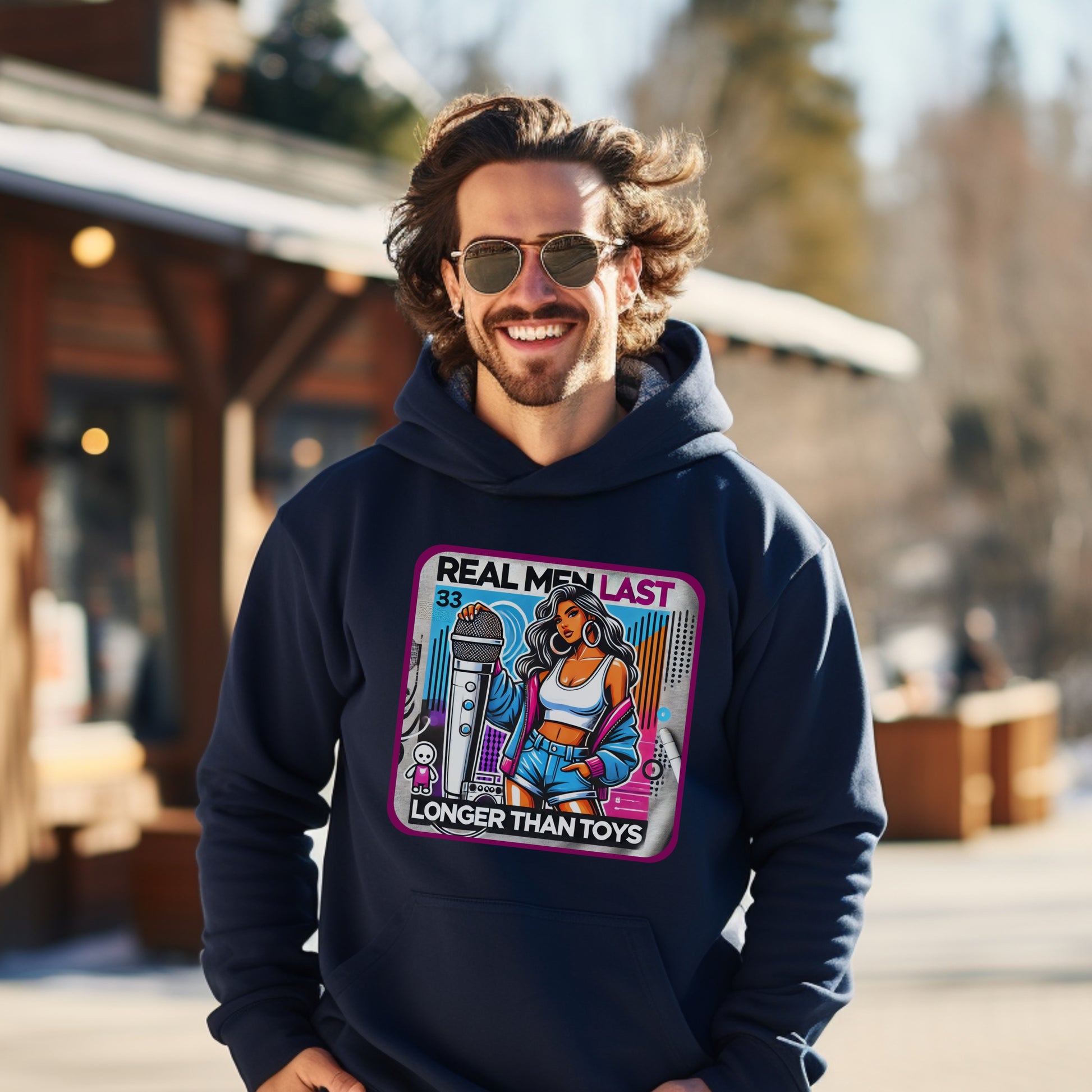 Real Men Last Longer Than Toys Hoodie product