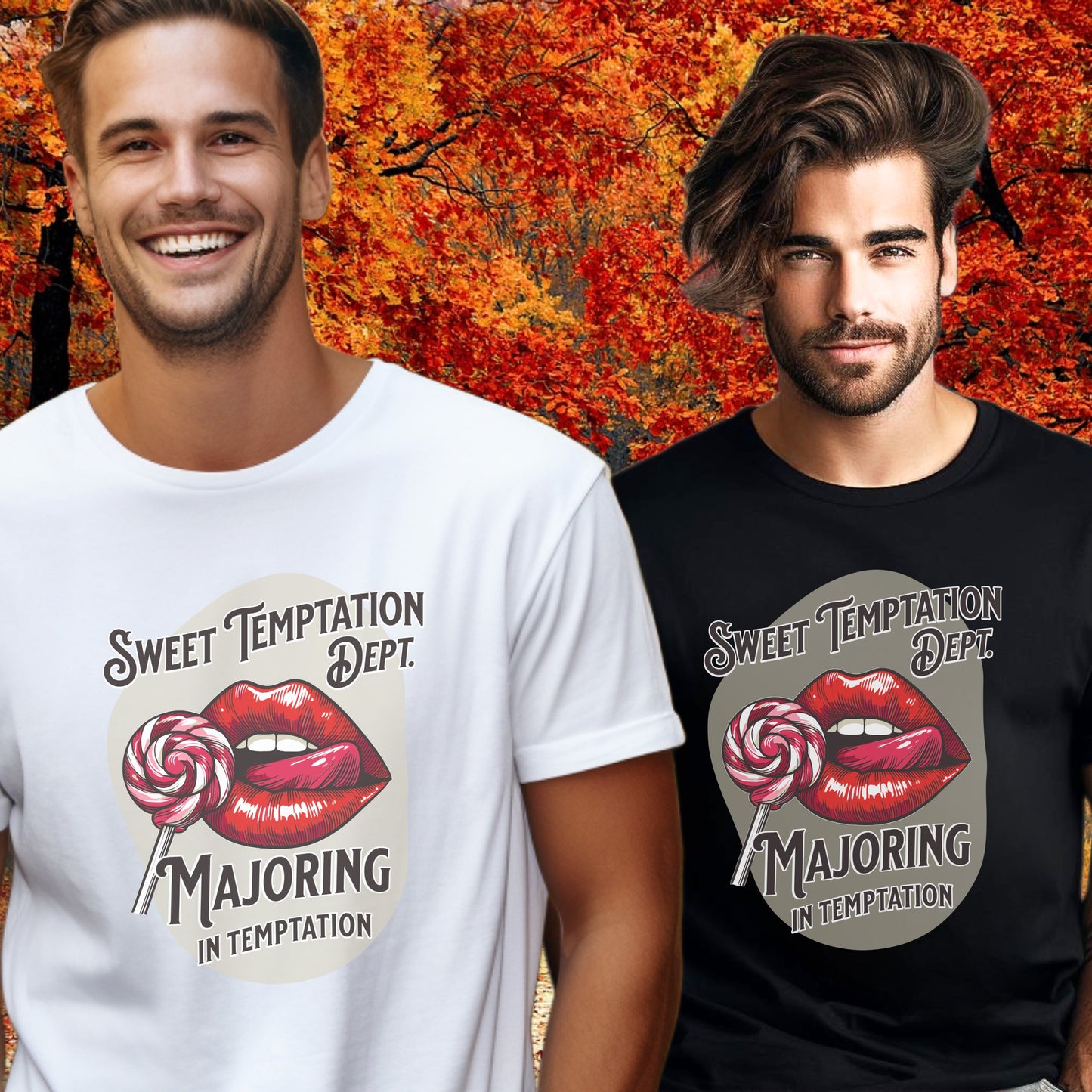 Sweet Temptation Dept Majoring in Temptation T-shirt product type