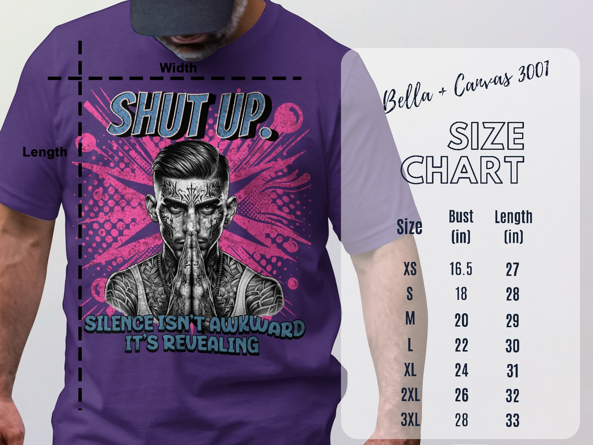 Silence Isn't Awkward It's Revealing Shirt product type