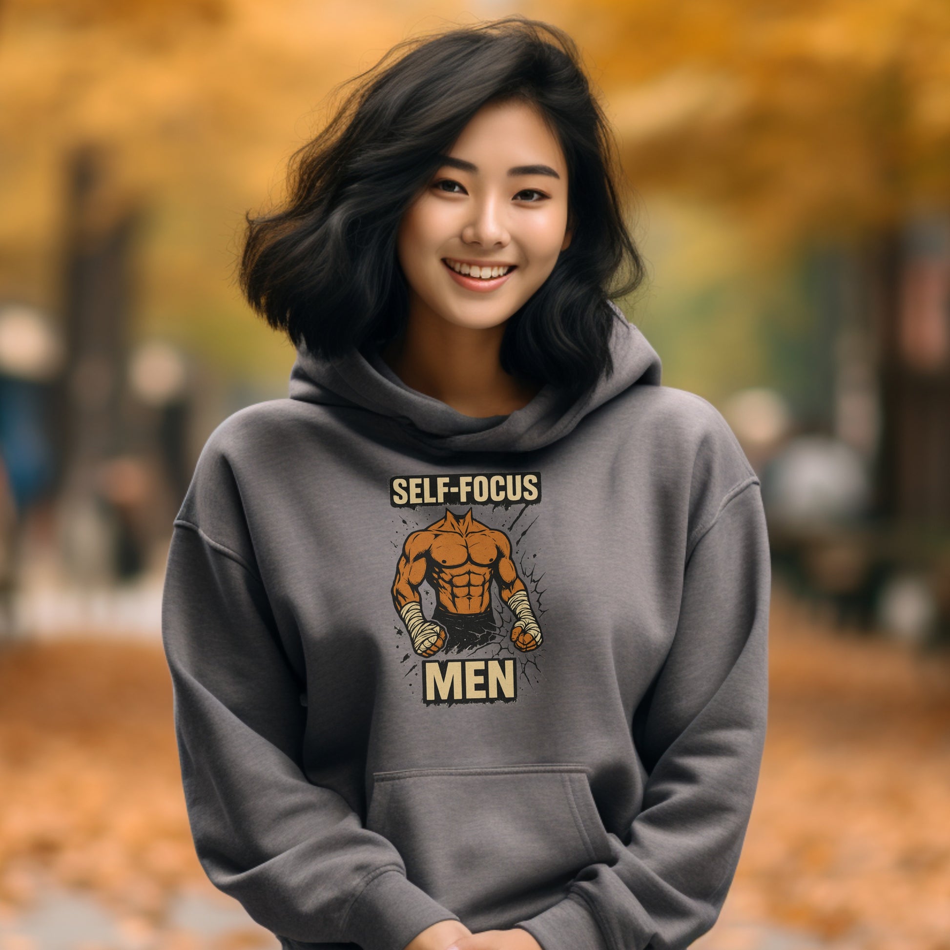 Self-Focus Men Motivational Hoodie Product