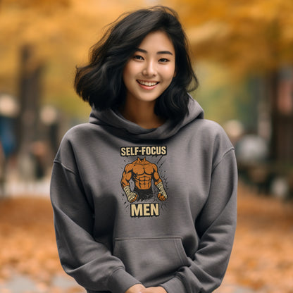 Self-Focus Men Motivational Hoodie Product