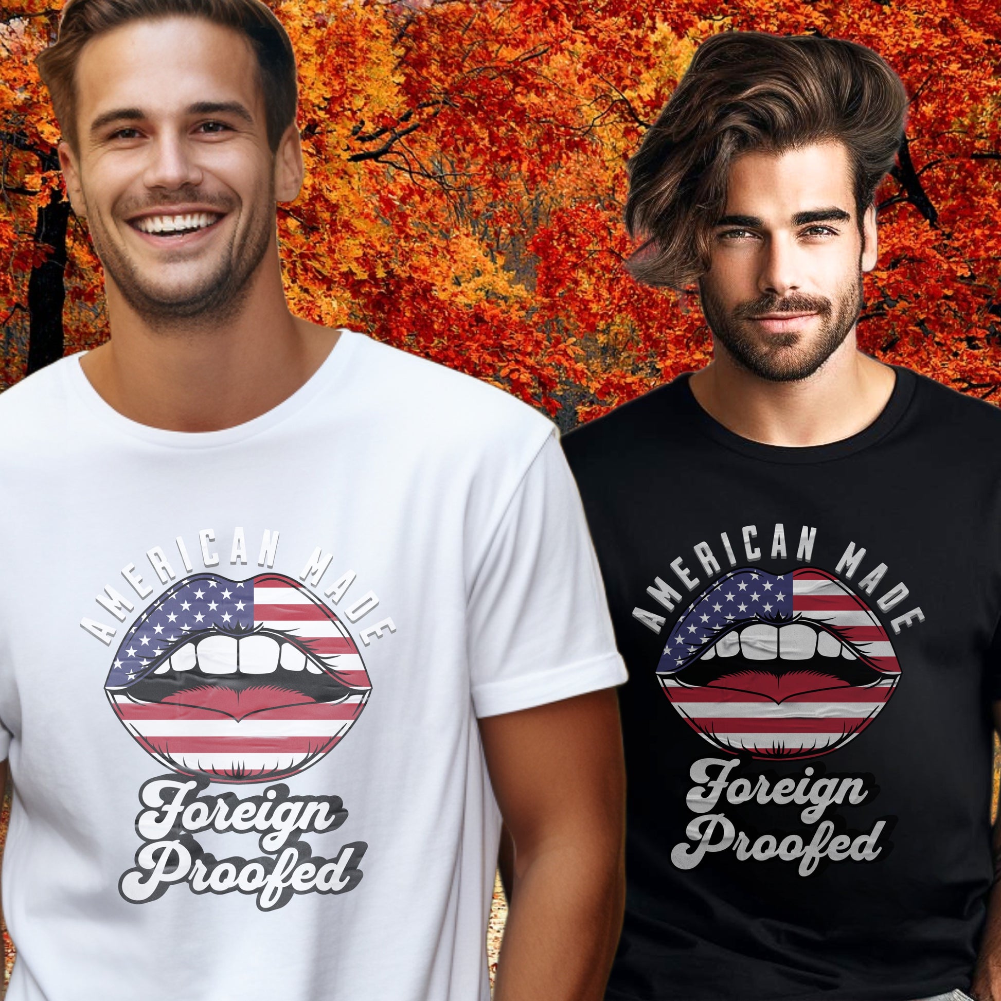 American Made Foreign Proofed T-Shirt trendy product