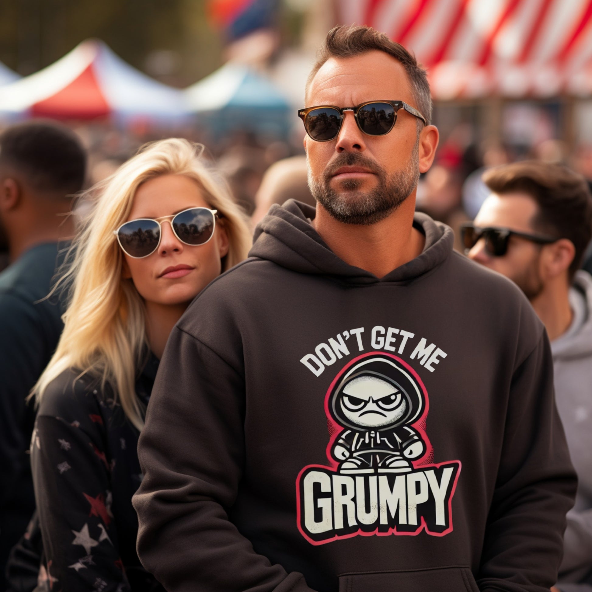 Don't Get Me Grumpy Graphic Hoodie product
