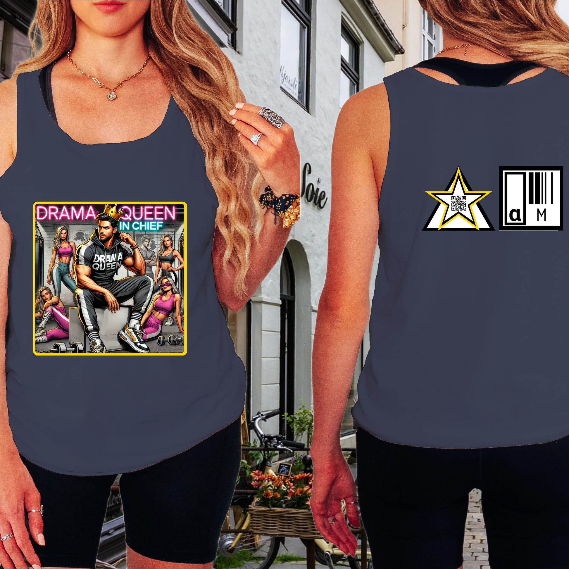 Drama Queen In Chief Graphic Tank Top Shirt product