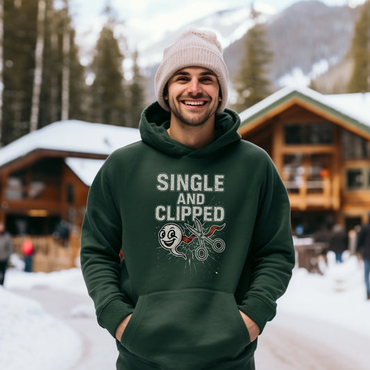 Single and Clipped Graphic Hoodie product type
