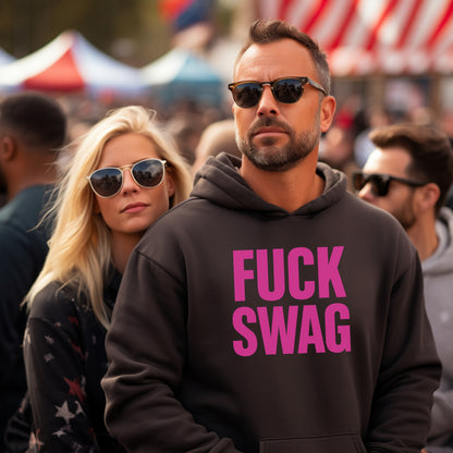Bold Statement Fuck Swag Hoodie for Confident Style