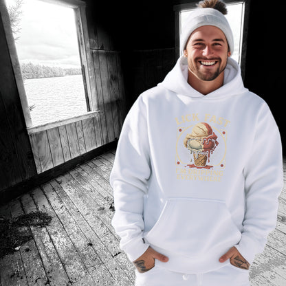 Ice Cream Graphic Design Hooded Sweatshirt Fashion