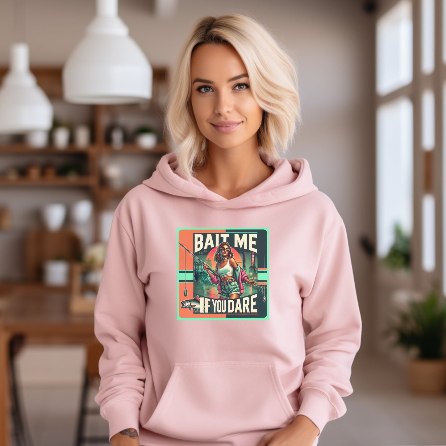 Bait Me If You Dare Unique Graphic Hoodie product