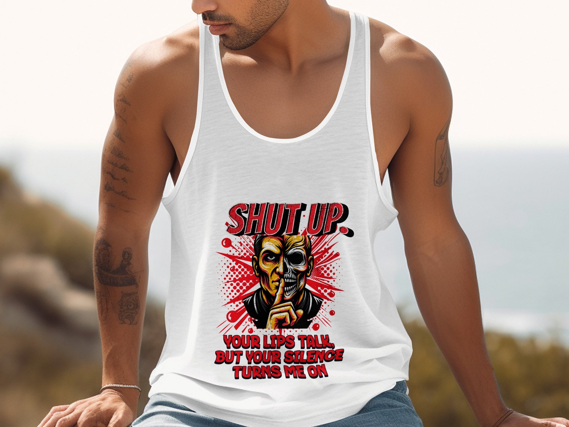 Shut Up Your Lips Talk Silence Turns Me On Product Type