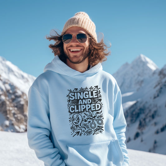 Single And Clipped Graphic Hoodie product