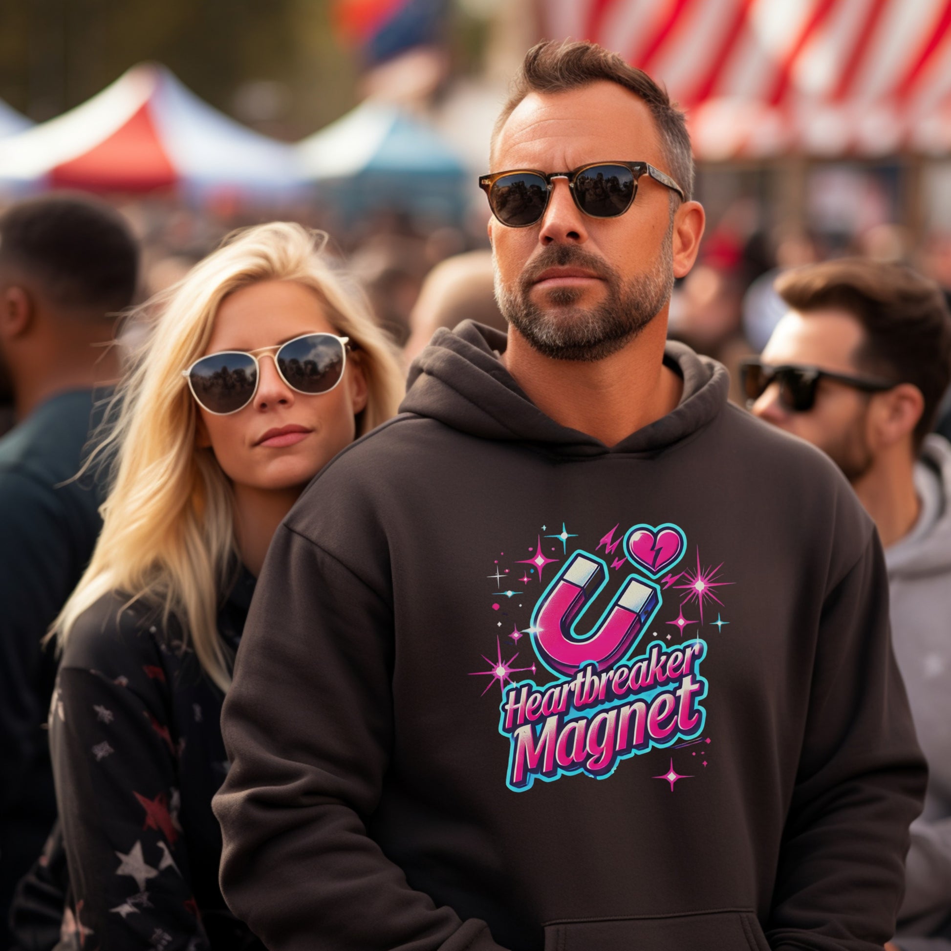 Heartbreaker Magnet Graphic Hoodie product type