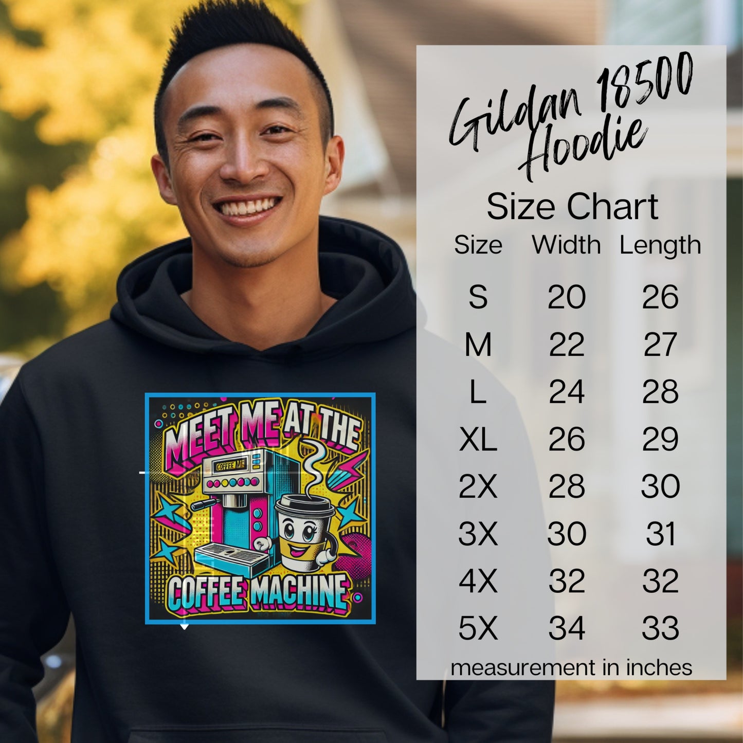 Meet Me at the Coffee Machine hoodie product