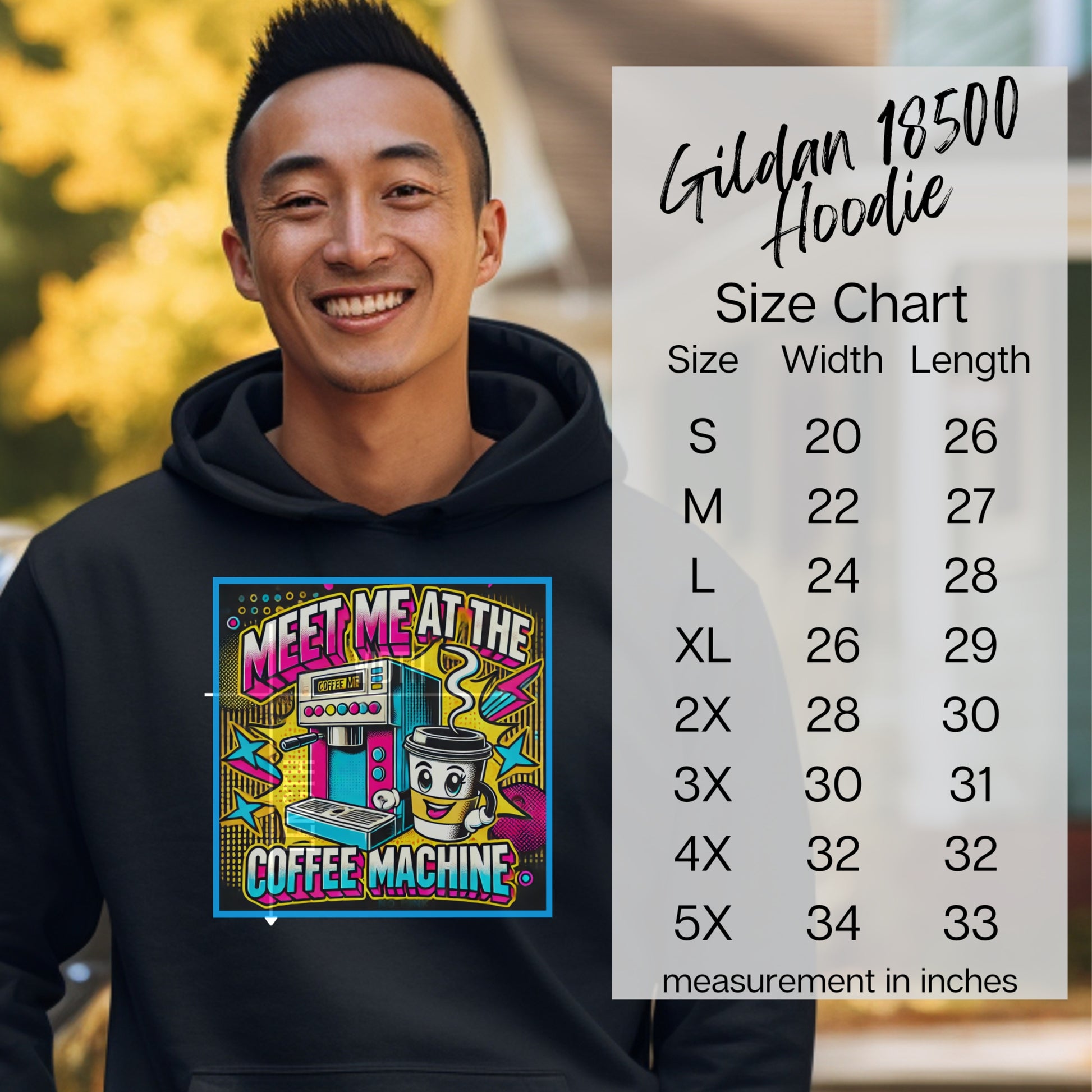 Meet Me at the Coffee Machine hoodie product
