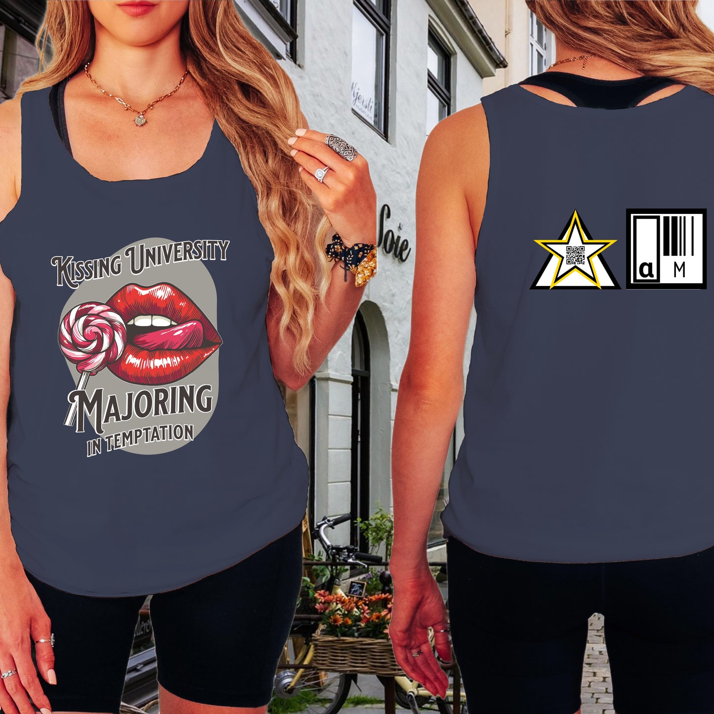 Kissing University Majoring In Temptation tank product
