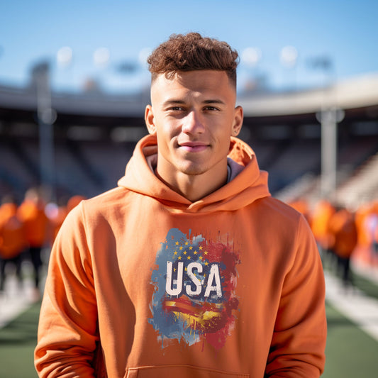 Stylish USA Graphic Hoodie Sportswear Product