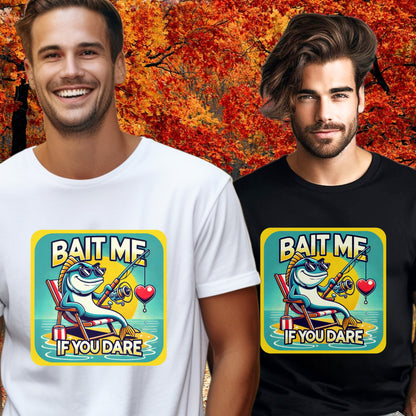 Bait Me If You Dare Graphic Fishing T-Shirt product