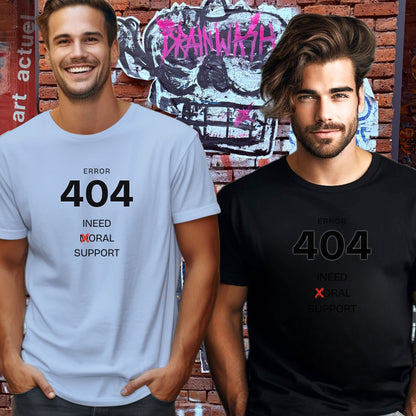 Error 404 Ineed Xoral Support T-shirt