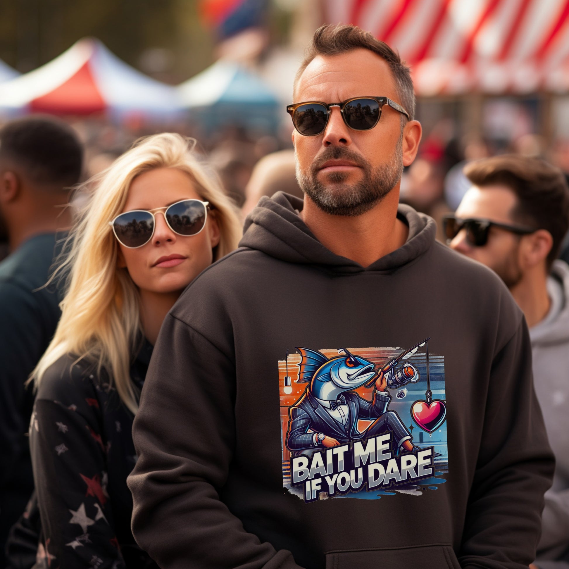 Bait Me If You Dare Casual Hoodie product type