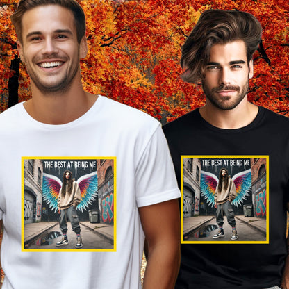 The Best At Being Me Angel Wings Graphic T-shirt product
