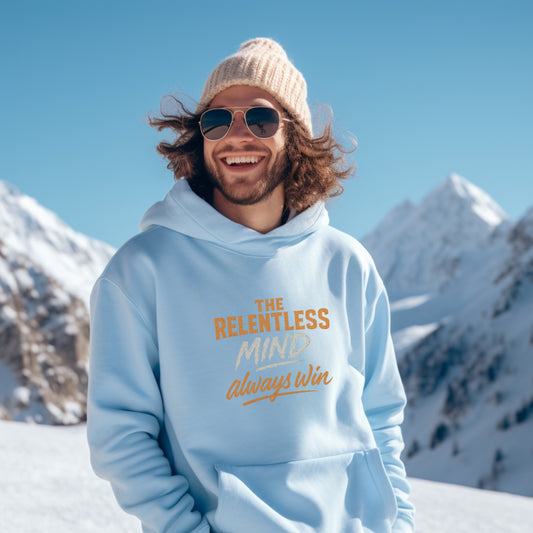 Motivational Graphic Hoodie Relentless Mind product