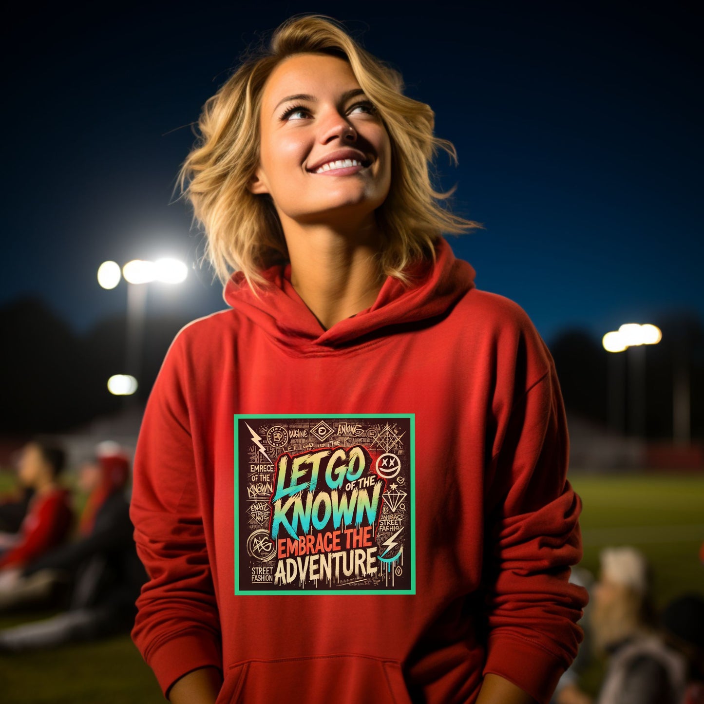 Let Go Embrace The Adventure Graphic Hoodie product