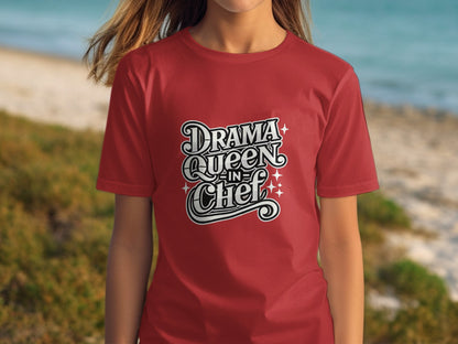 Drama Queen In Chef Graphic Women's T-Shirt product type
