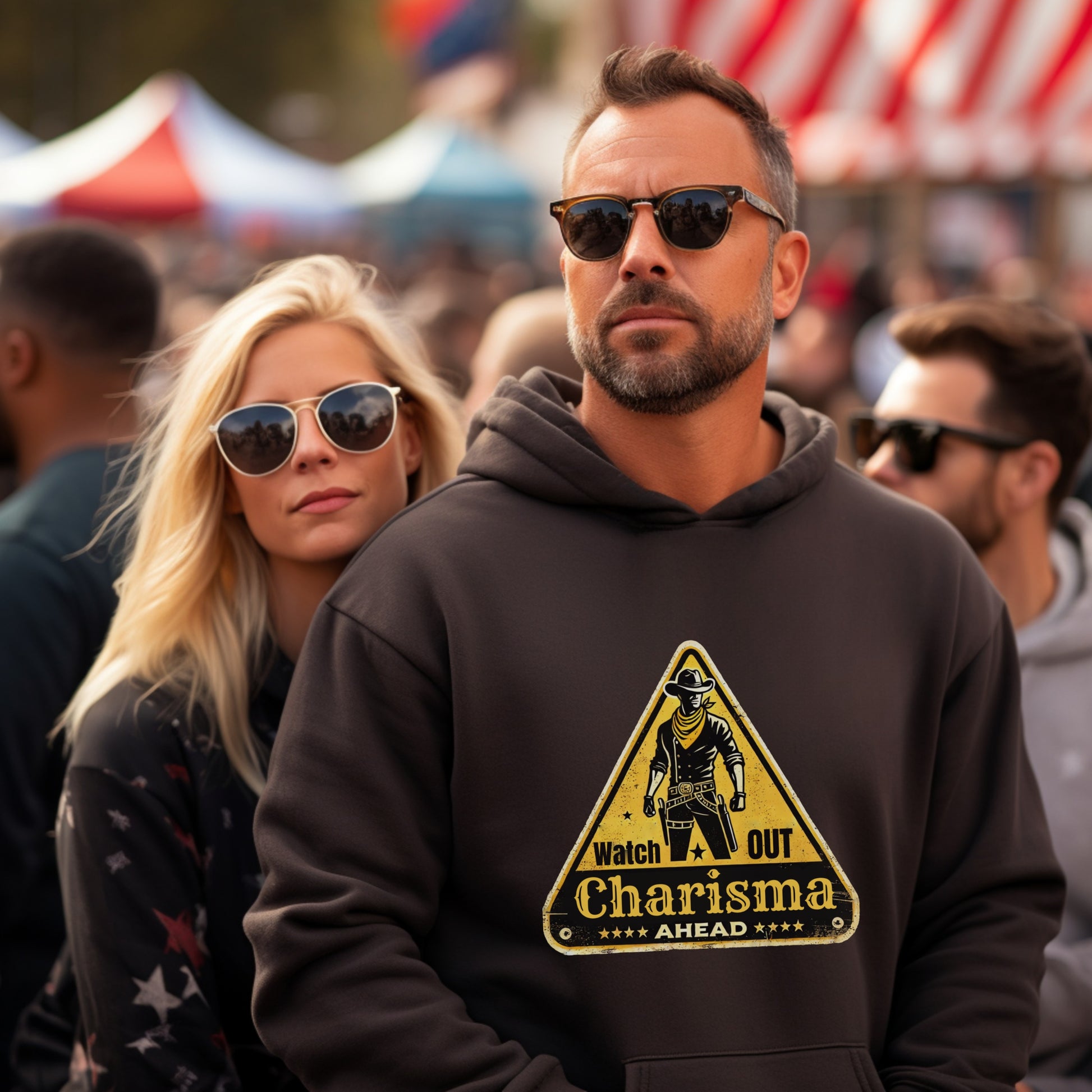 Watch Out Charisma Ahead Graphic Hoodie product
