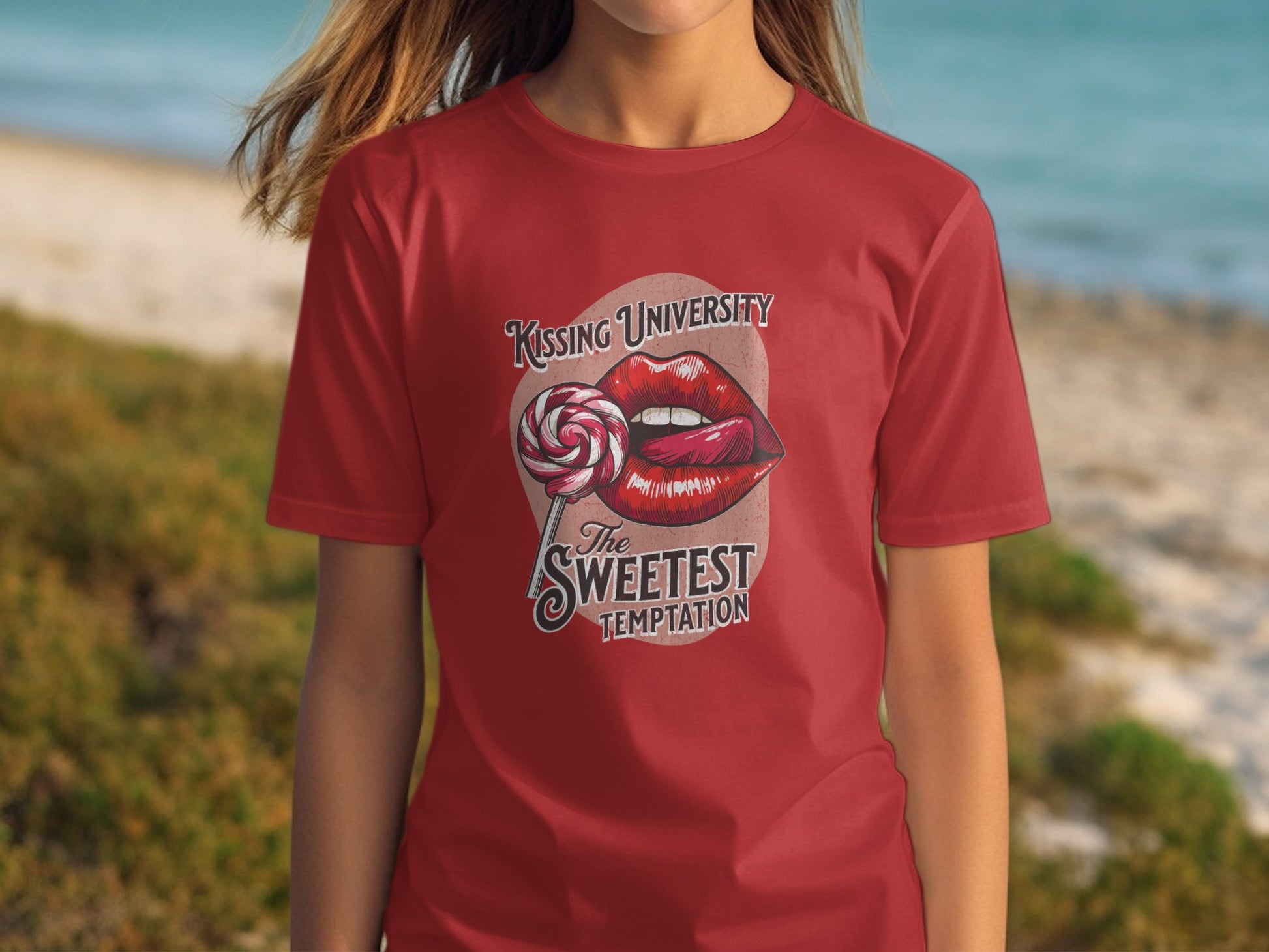 Kissing University The Sweetest Temptation T-shirt product