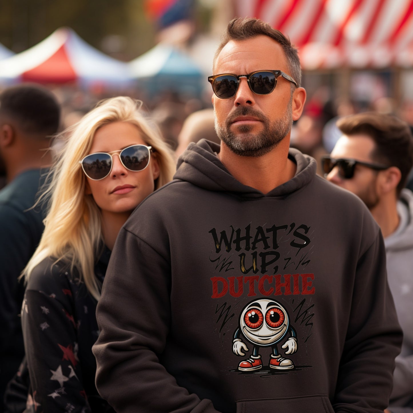 What's Up Dutchie Graphic Pullover Hoodie product