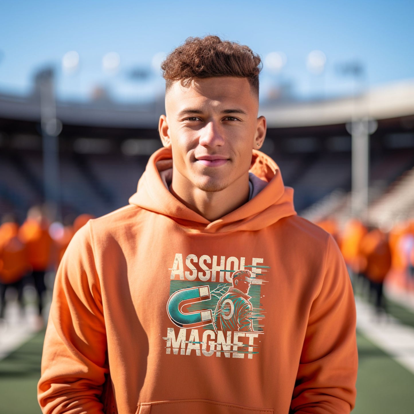Asshole Magnet Graphic Hoodie product