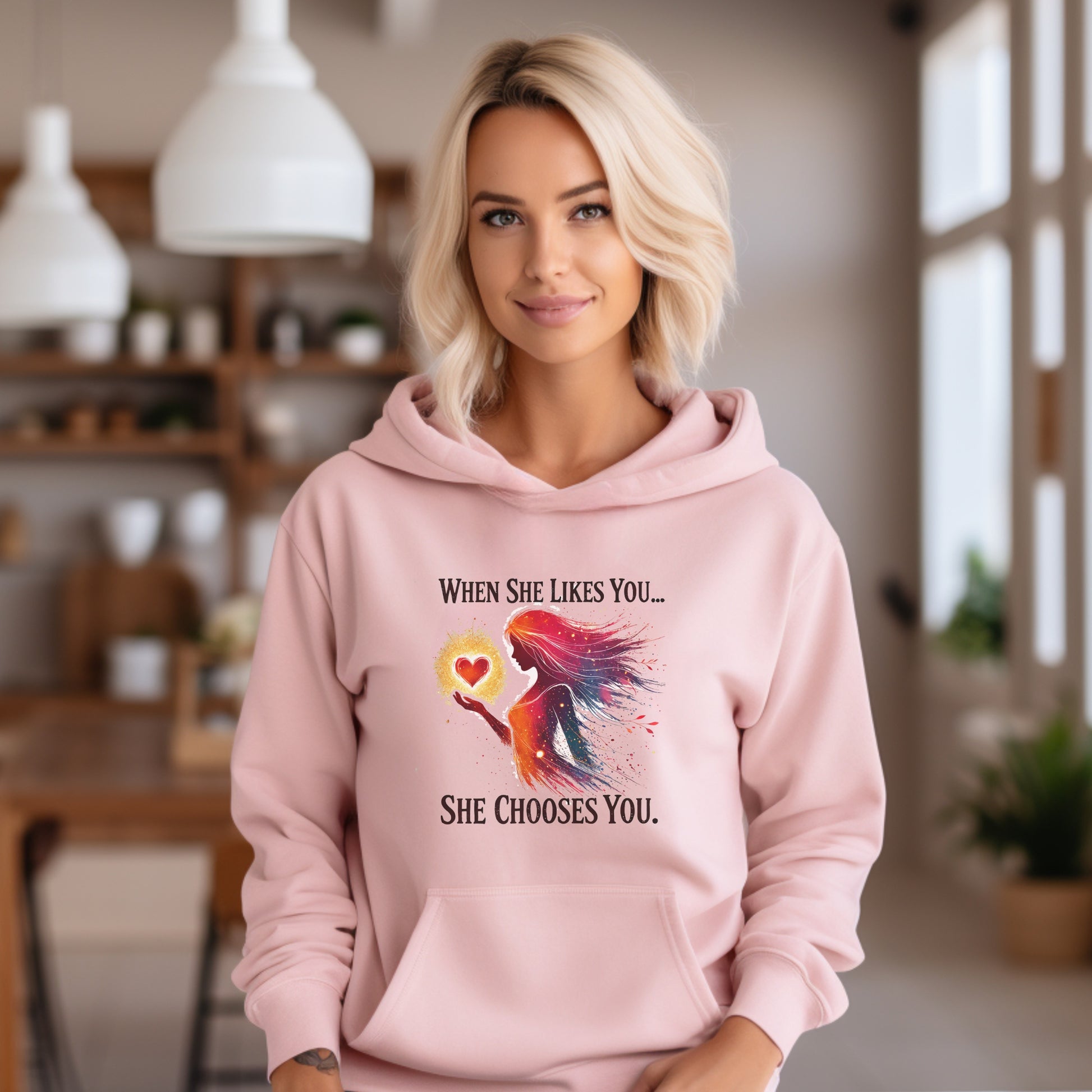 When She Likes You She Chooses You Hoodie product