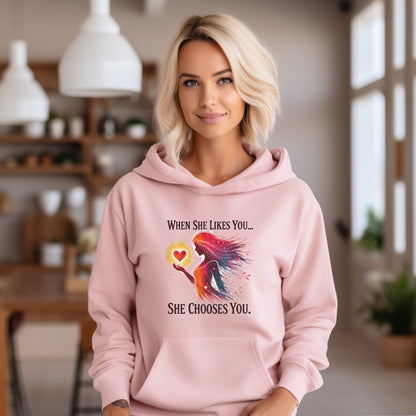 When She Likes You She Chooses You Hoodie product