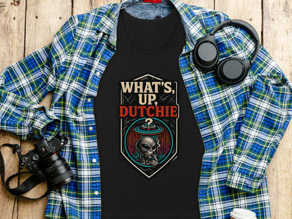 What's Up Dutchie Alien Graphic Tee Shirt product type