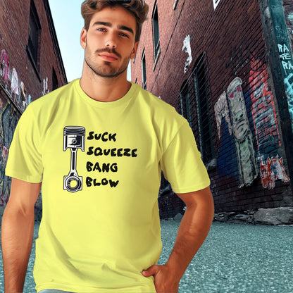 Suck Squeeze Bang Blow Graphic T-shirt