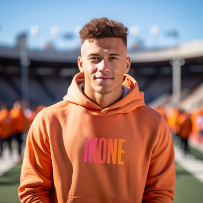 IKONE Stylish Orange Hoodie for Trendy Look