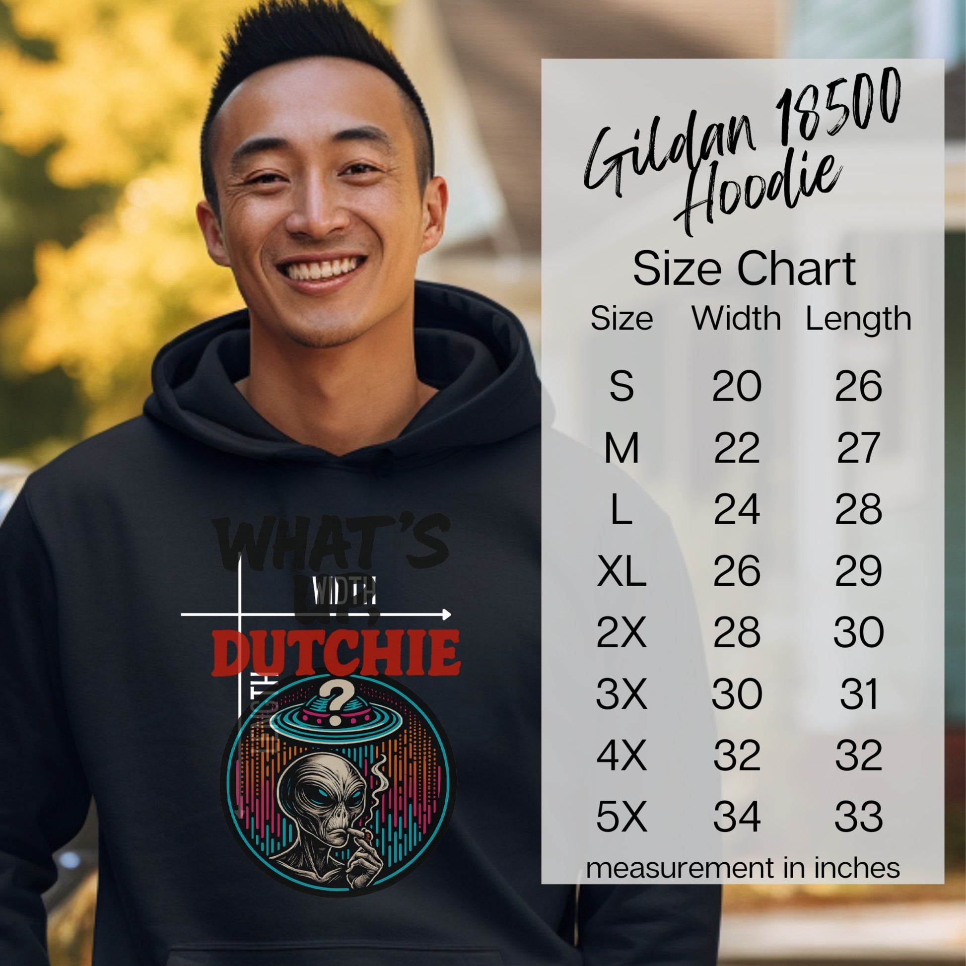 What's Up With Dutchie Graphic Gildan 18500 Hoodie product