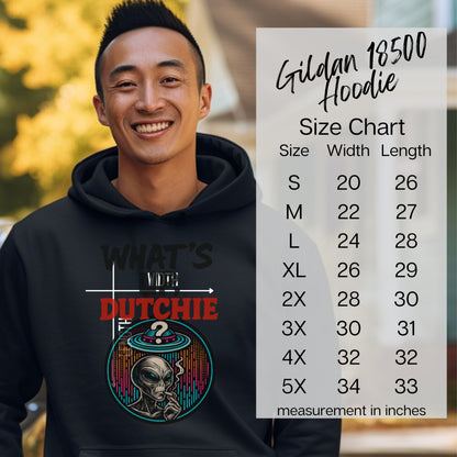 What's Up With Dutchie Graphic Gildan 18500 Hoodie product